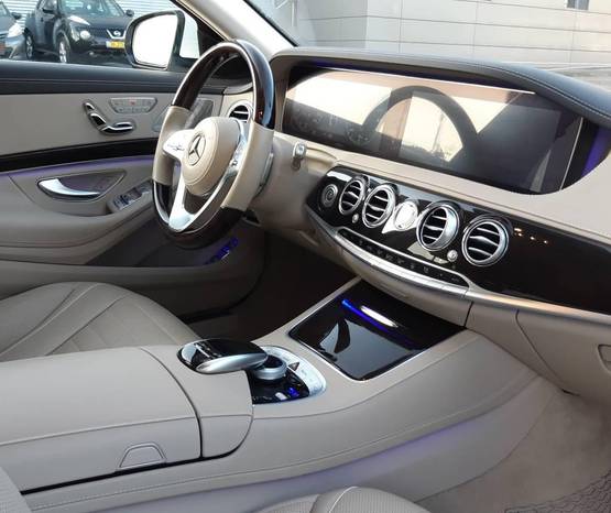 מרצדס S-Class V222 2020 -  פנים הרכב 
