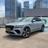 מבט צדדי אפור 2025GENESIS GV80