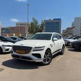 מבט צדדי לבן 2026GENESIS GV80