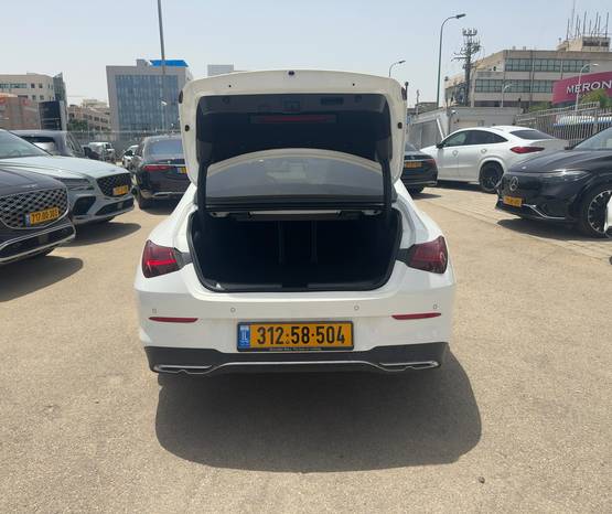 מרצדס CLA 2026 -  תא המטען
