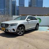 מבט צדדי כסף 2021מרצדס GLC (X253)