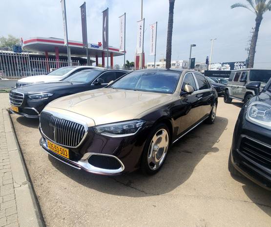 מרצדס S-Class 2024 -  מבט צדדי 