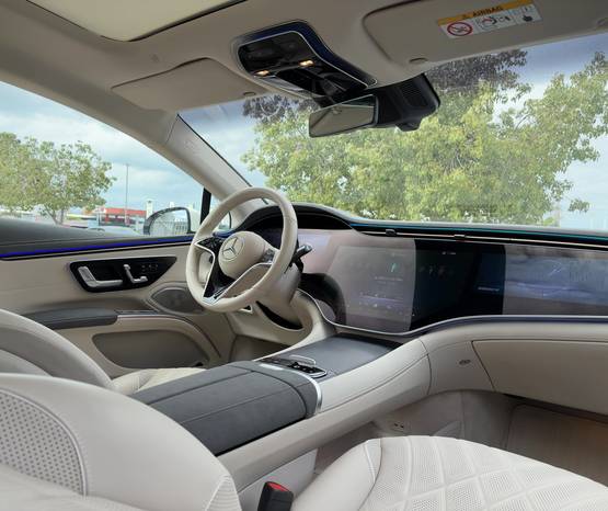 מרצדס EQS 2023 -  תא המטען
