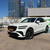 מבט צדדי לבן 2026GENESIS GV70