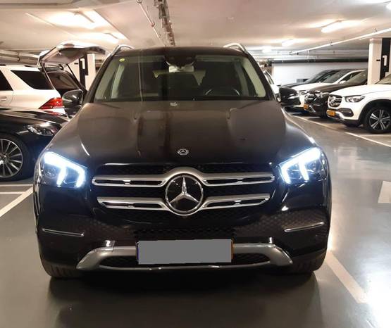 מרצדס GLE 2020 -  מבט קדמי 