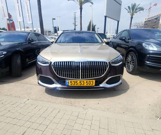 מרצדס S-Class 2024 -  מבט קדמי 