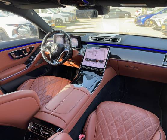 מרצדס S-Class 2024 -  תא המטען
