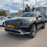 מבט צדדי שחור 2025GENESIS GV80
