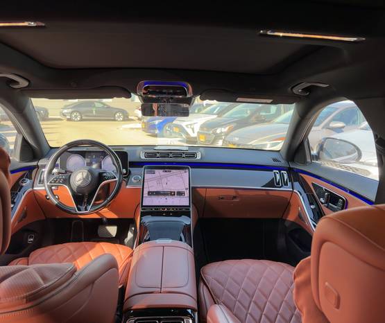 מרצדס S-Class 2024 -  פנים הרכב 