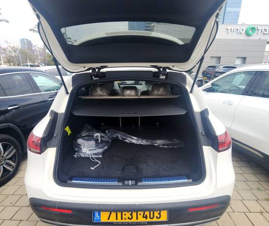 מרצדס EQC 2024 -  תא המטען
