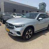 מבט צדדי כסף מטאלי 2026מרצדס GLC COUPE
