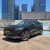 מבט צדדי שחור 2021GENESIS GV70