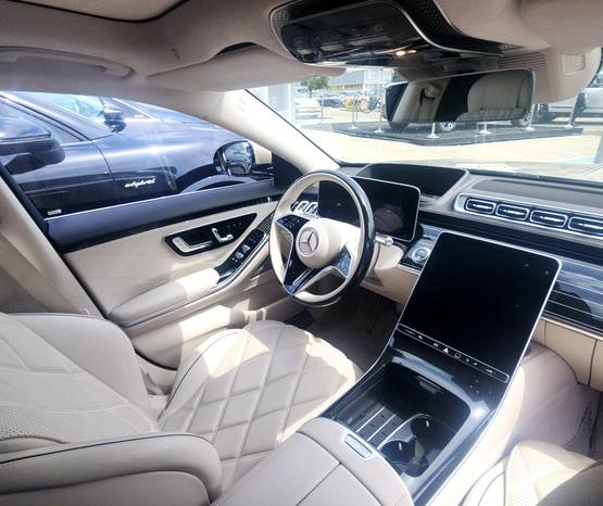 מרצדס S-Class 2024 -  פנים הרכב 