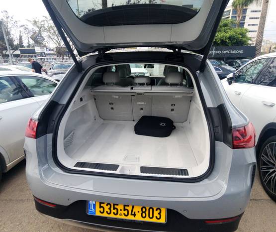 מרצדס EQE SUV 2024 -  תא המטען
