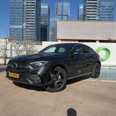 מבט צדדי אפור 2026מרצדס GLC COUPE