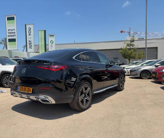 מרצדס GLC COUPE 2026 -  מבט אחורי 