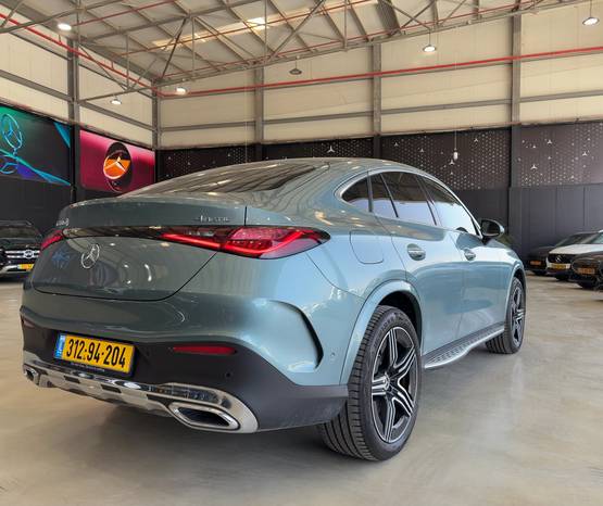 מרצדס GLC COUPE 2026 -  מבט אחורי 