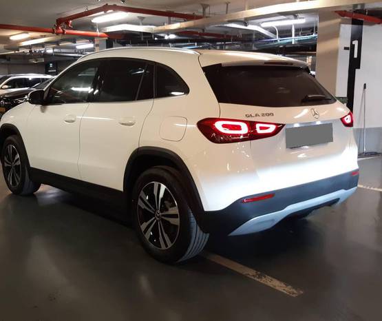 מרצדס New GLA 2020 -  מבט אחורי 