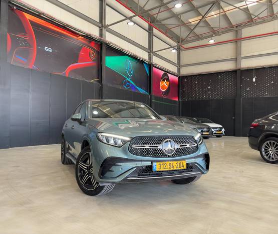 מרצדס GLC COUPE 2026 -  מבט קדמי 