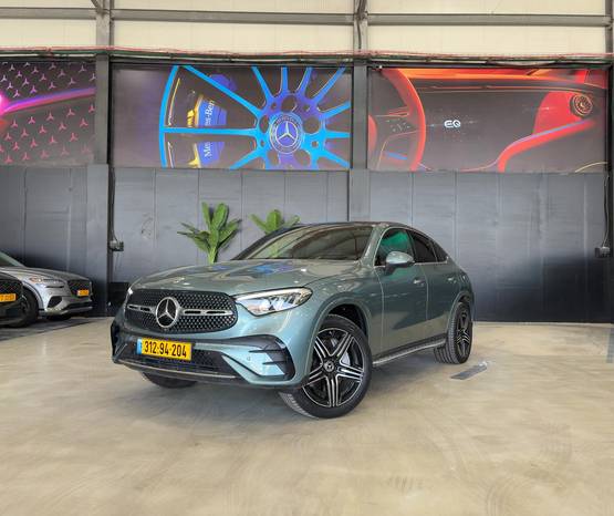 מרצדס GLC COUPE 2026 -  מבט צדדי 