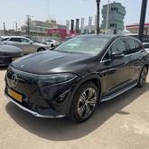 מבט צדדי שחור 2024מרצדס EQS SUV