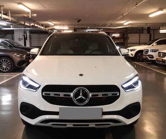מרצדס New GLA 2020 -  מבט קדמי 