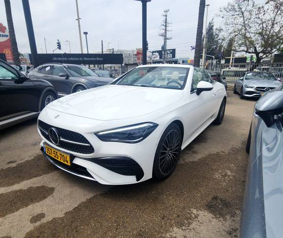 מרצדס CLE Cabrio 2025 -  מבט צדדי 