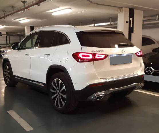 מרצדס New GLA 2020 -  מבט אחורי 