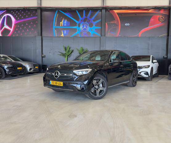 מרצדס GLC COUPE 2026 -  מבט צדדי 