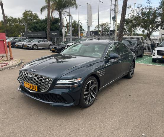 יונדאי GENESIS  G80 2025 -  מבט צדדי 