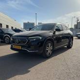 מבט צדדי שחור 2023מרצדס EQA