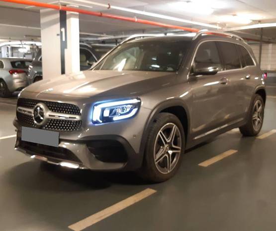 מרצדס GLB 2020 -  מבט צדדי 