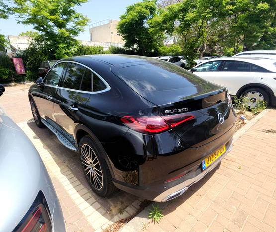 מרצדס GLC COUPE 2026 -  מבט אחורי 