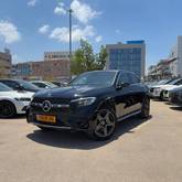 מבט צדדי שחור 2026מרצדס GLC COUPE