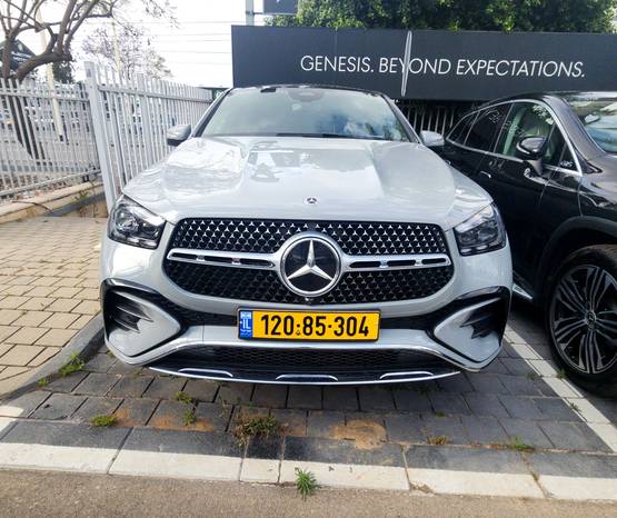 מרצדס GLE Coupe 2025 -  מבט קדמי 