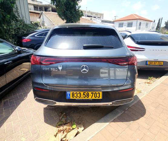 מרצדס EQE SUV 2024 -  תא המטען
