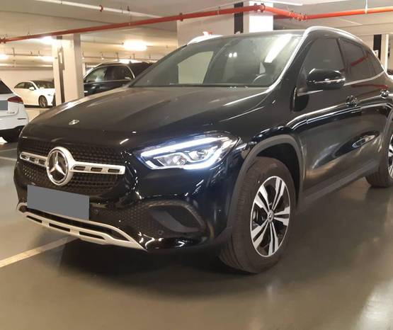 מרצדס New GLA 2020 -  מבט צדדי 