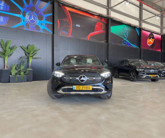 מרצדס GLC COUPE 2026 -  מבט קדמי 