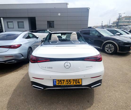 מרצדס CLE Cabrio 2025 -  תא המטען
