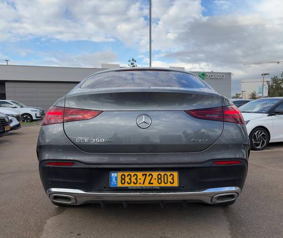 מרצדס GLE Coupe 2024 -  מבט אחורי 