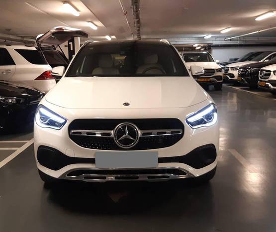 מרצדס New GLA 2020 -  מבט קדמי 