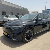 מבט צדדי שחור 2024מרצדס EQS SUV